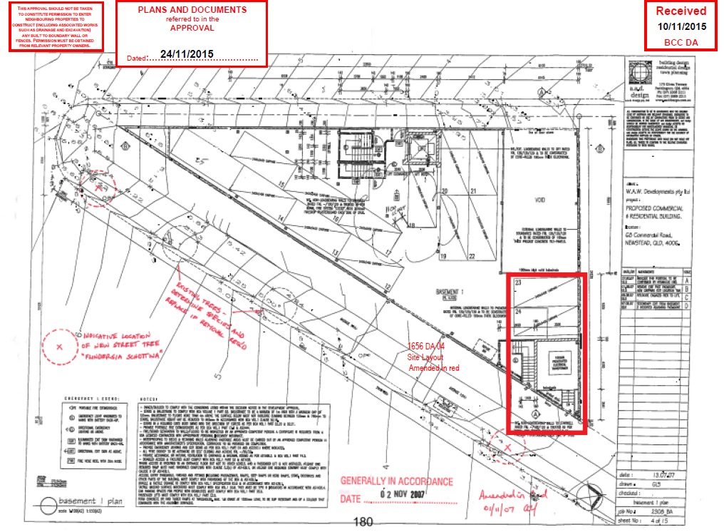 development approvals drawing