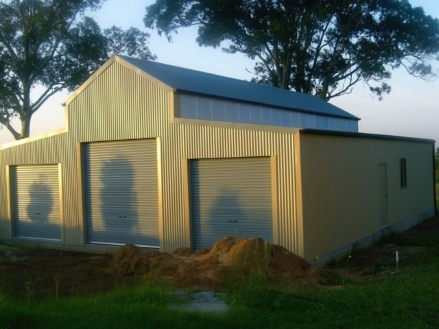 Rural barn style shed