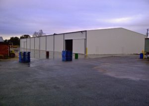 Steel Warehouse Shed in Vinyard