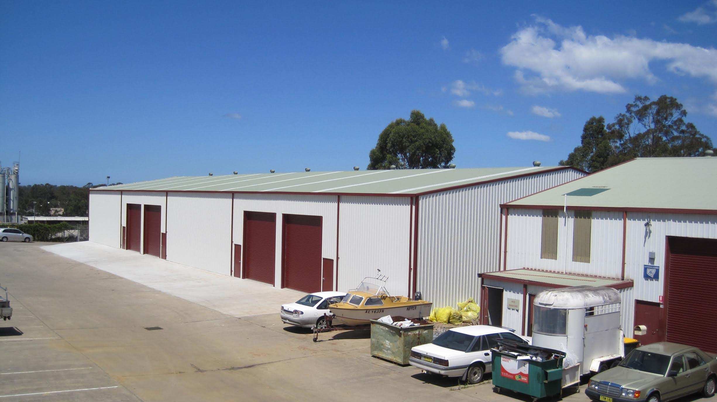 Turnkey Warehouse Shed and factory Units
